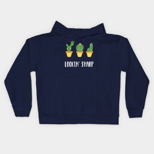 Looking Sharp Cactus Kids Hoodie